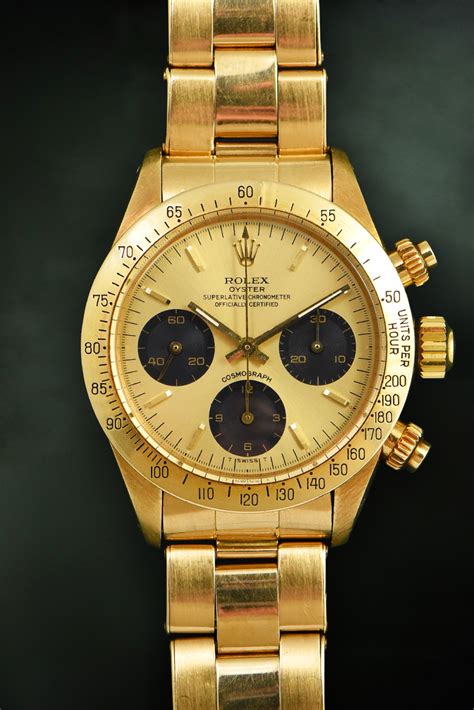 3 rolex daytona oro ref 6265 vite anno 1977|Vintage of the Week: Gold Rolex Cosmograph Daytona, Ref. 6265.